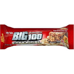 Met Rx Big 100 Peanut Butter Caramel Crunch (9 ct)