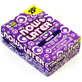 Now & Later Small Grape (24 ct)