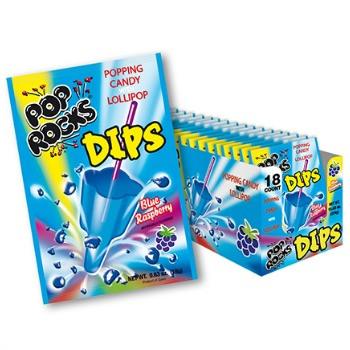 Pop Rocks Dips Blue Raspberry (18 ct)