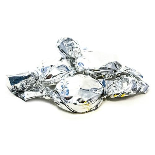 Foiled Hard Candy Silver Jar (400ct)