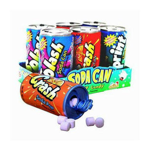 Soda Cans Fizzy Candy (12 ct)