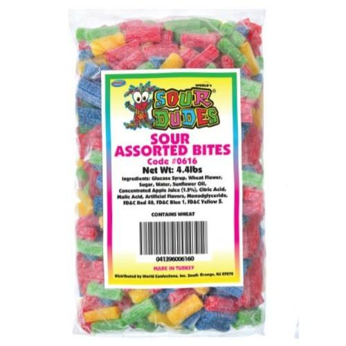 Sour Dudes Assorted Bites (4.4 lbs)